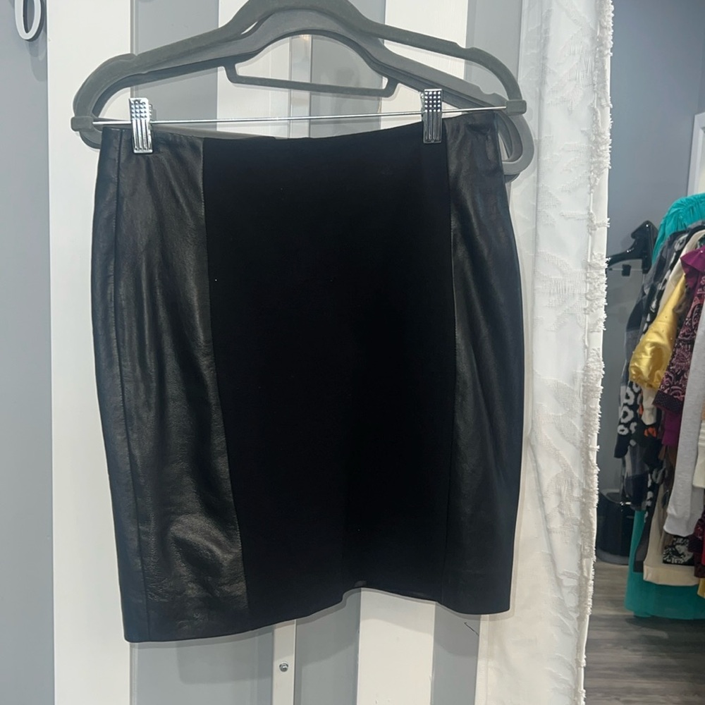 Black skirt